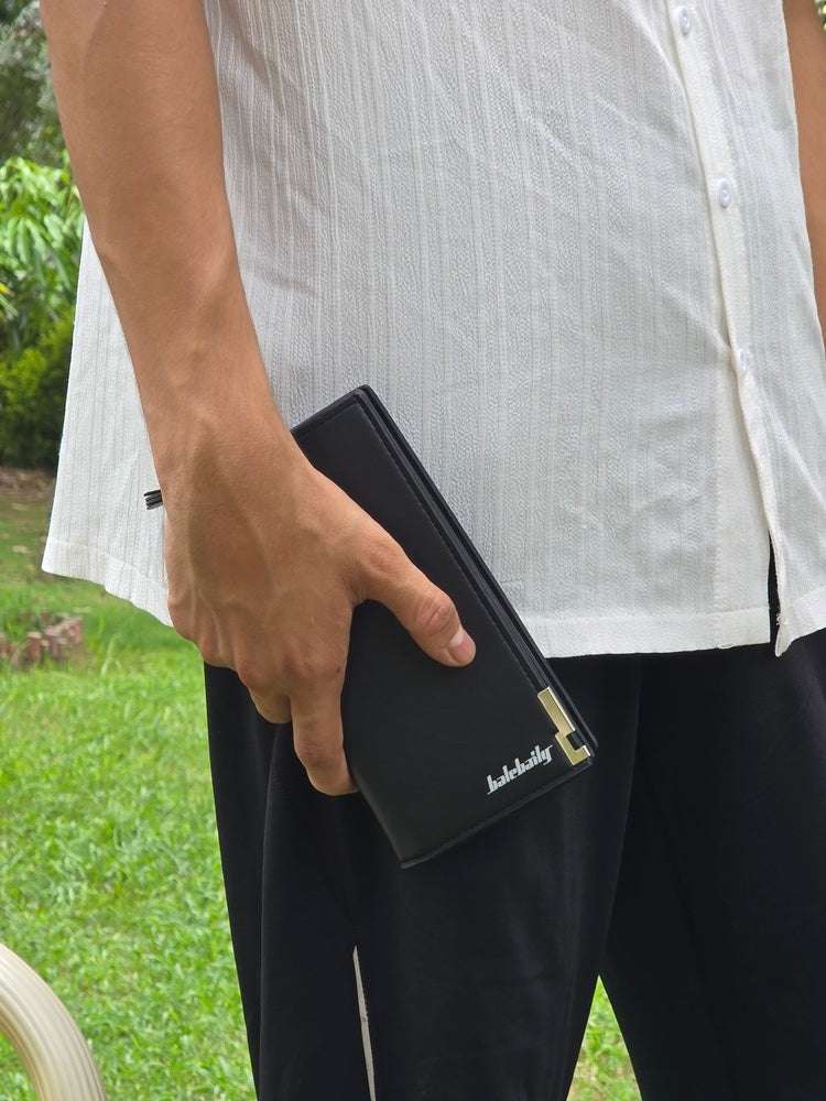 BALLERY LONG LEATHER WALLET + FREE SMALL WALLET