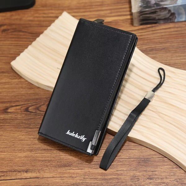 BALLERY LONG LEATHER WALLET + FREE SMALL WALLET