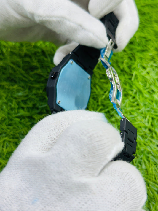 BLACK ARABIC AURA WATCH