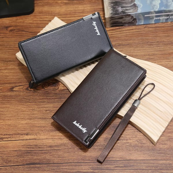 BALLERY LONG LEATHER WALLET + FREE SMALL WALLET